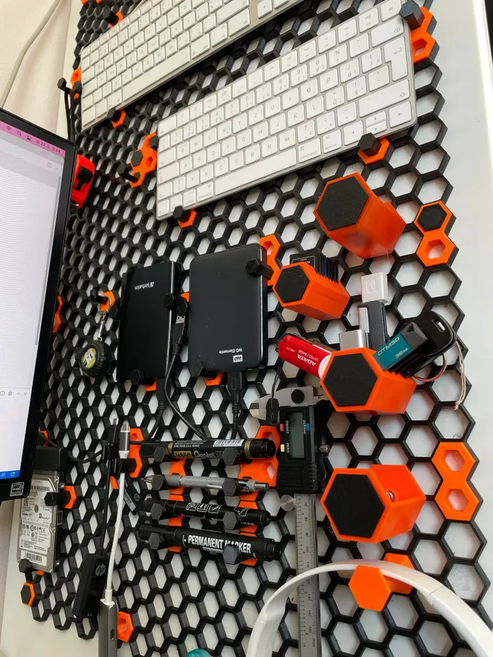 HoneyComb — panneaux muraux 3D