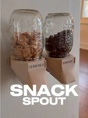 SnackFlow — distributeur mural cuisine 3D