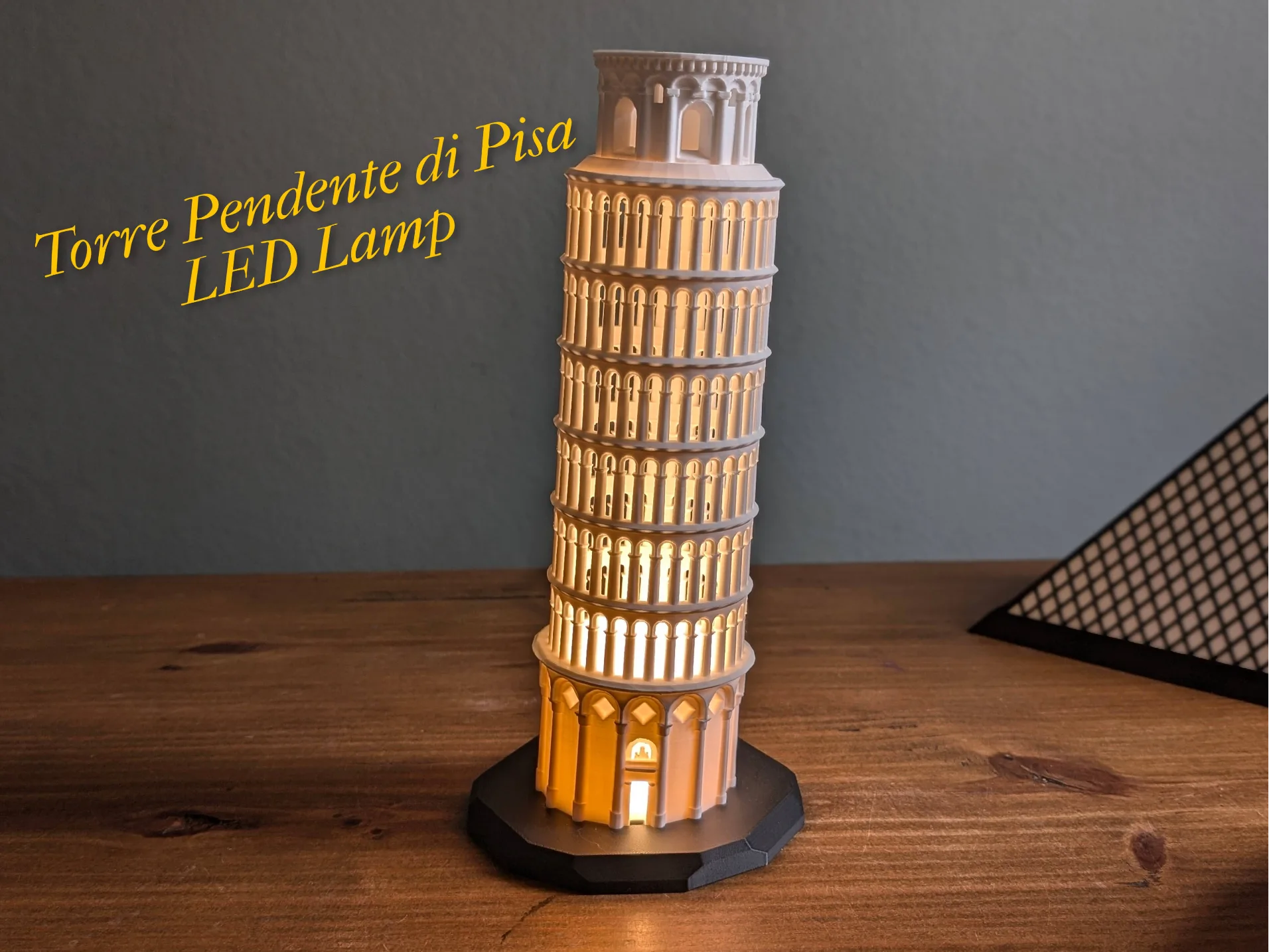 Tour de Pise — éclairage
