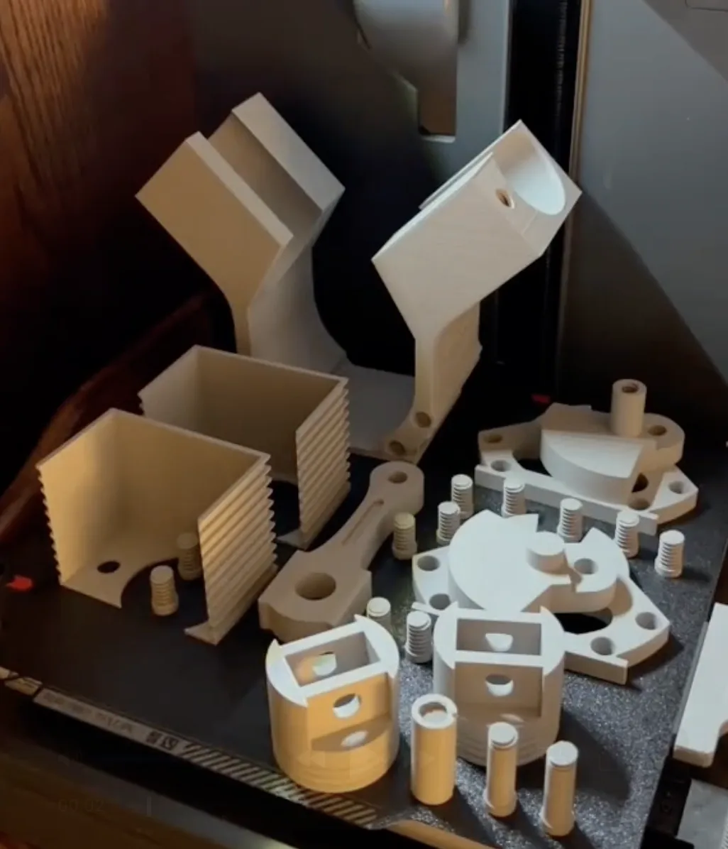 V2Engine — toutes les pièces du kit avant montage