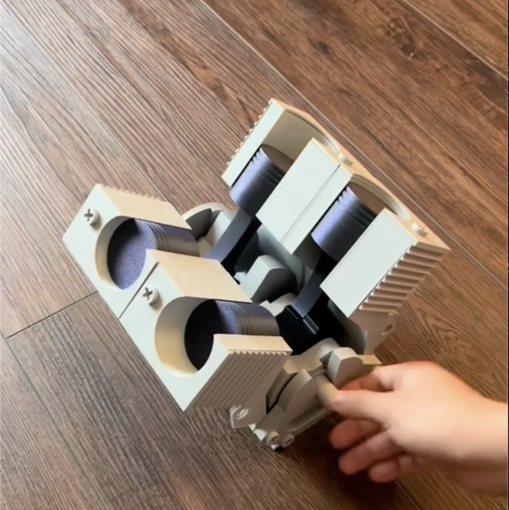V4Engine — moteur V4 mécanique à monter soi-même